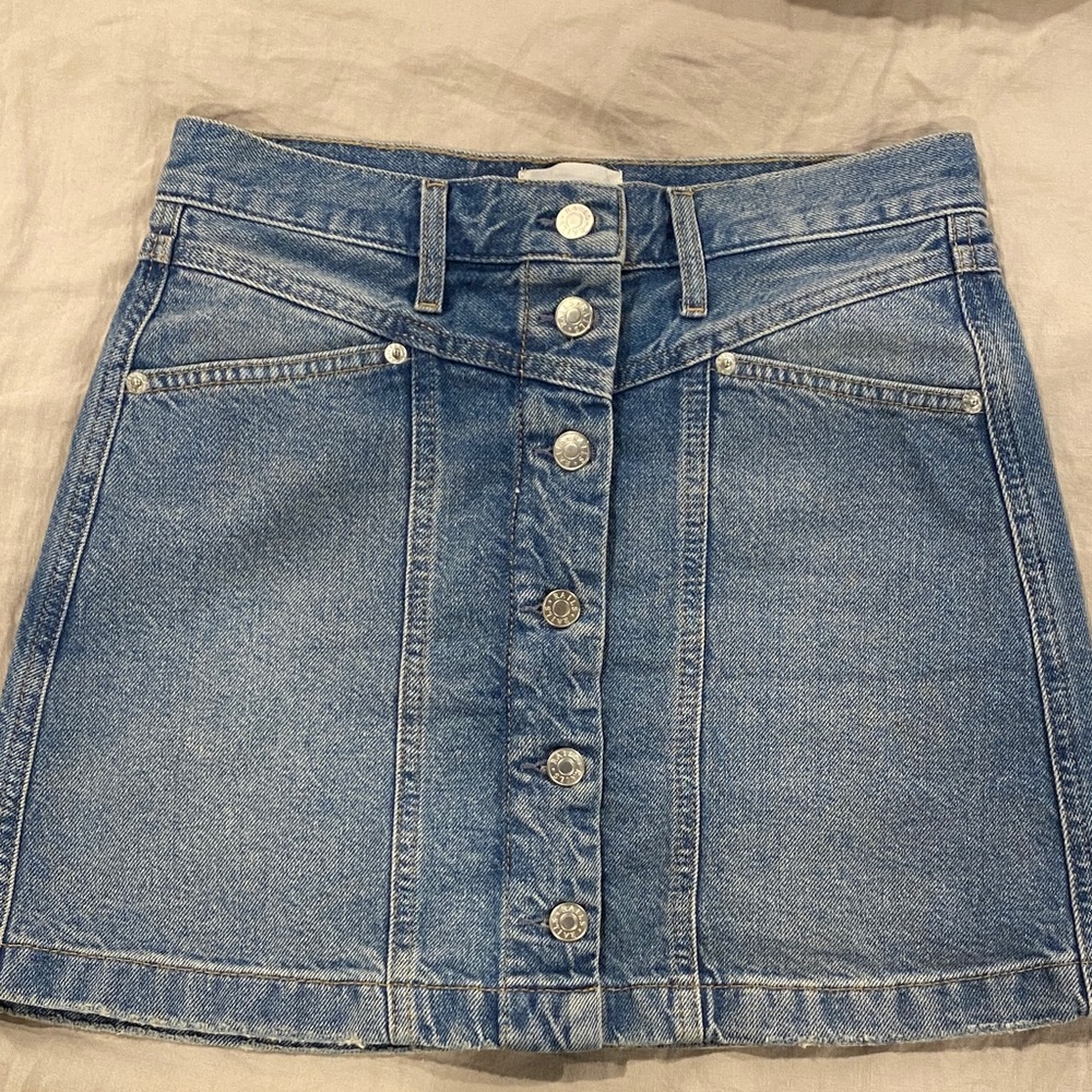 Rails Canyon Blue Denim Mini Skirt